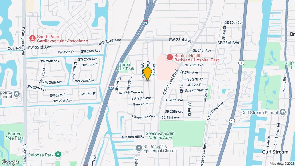 2819 SW 5th St Map and Location Details