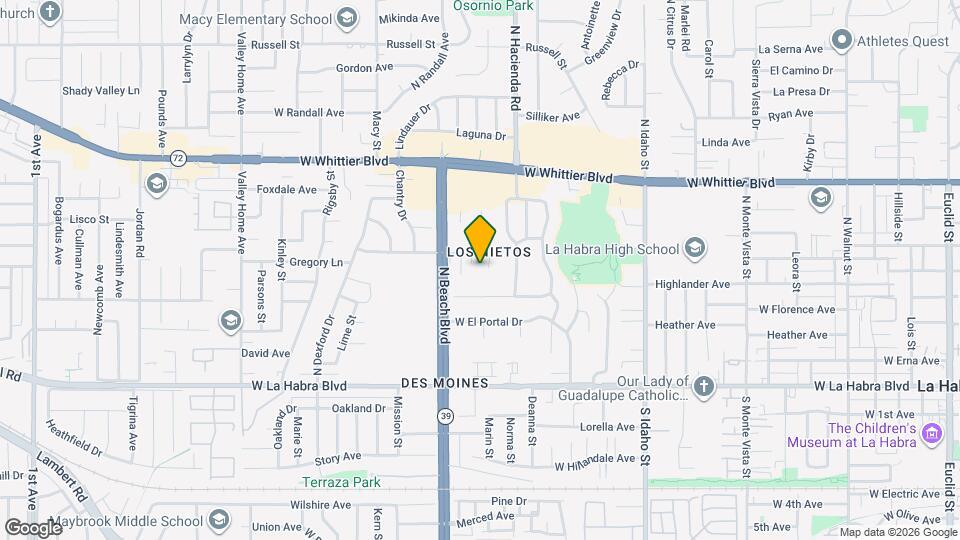 521 Ridgeway Ln Map and Location Details