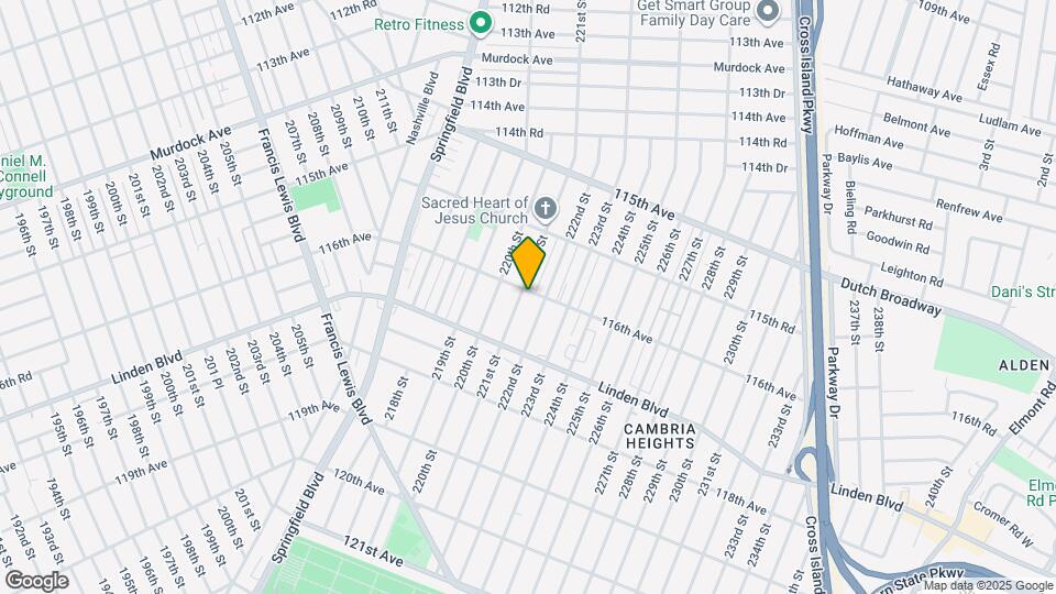 116-01-116221 221st St Mapa y Detalles de la Ubicación