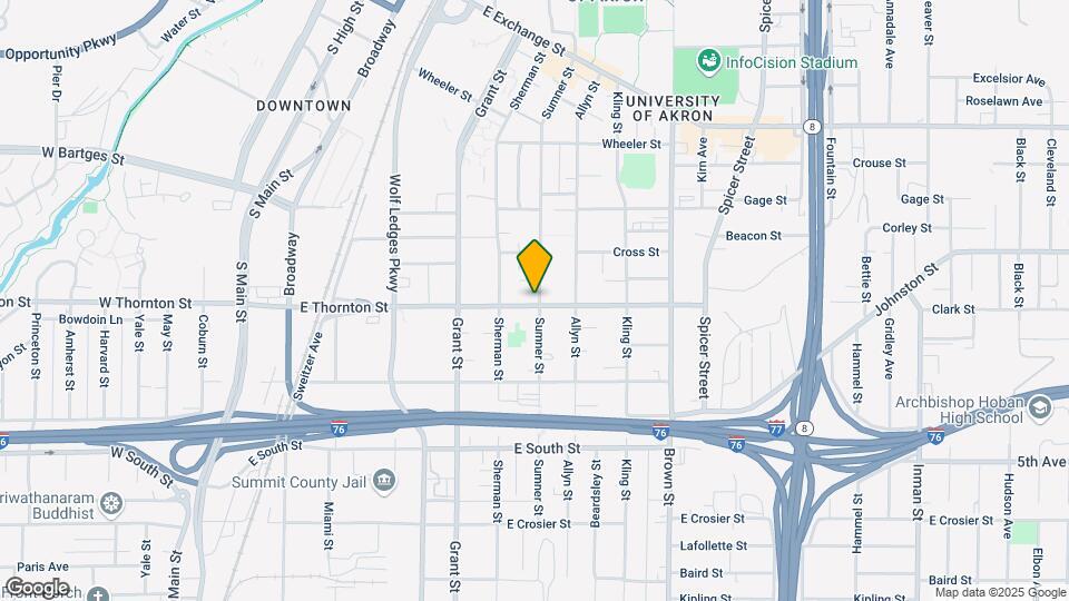 634 Sumner St Map and Location Details