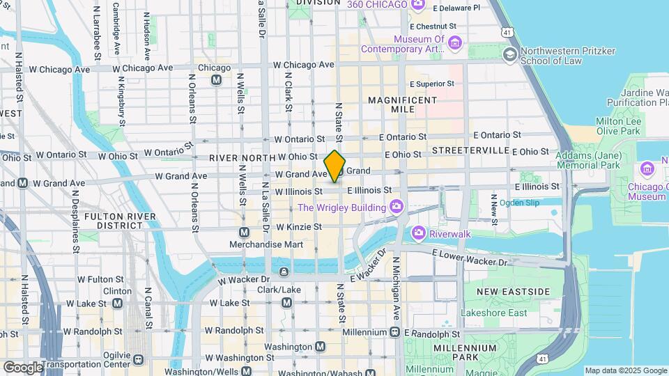 441 N State St Map and Location Details
