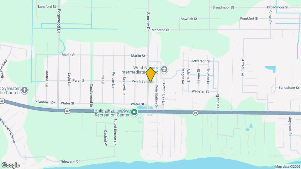 1866 Sunrise Dr Map and Location Details