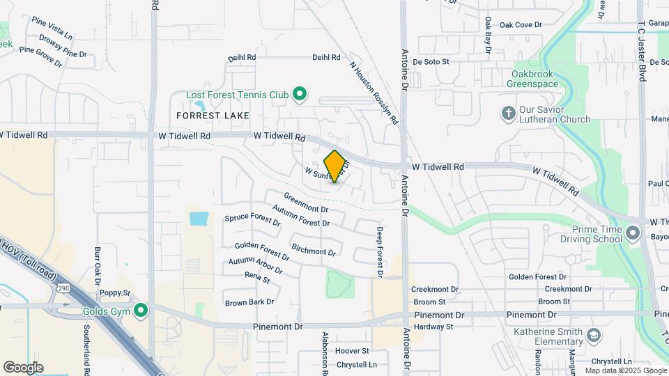 5867 Village Forest Ct Map and Location Details