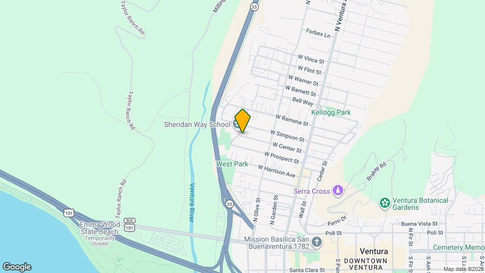 392 West Center Ave Mapa y Detalles de la Ubicación