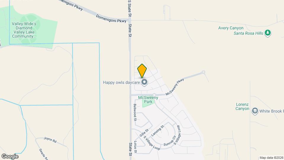 273 Berrybush St Map and Location Details