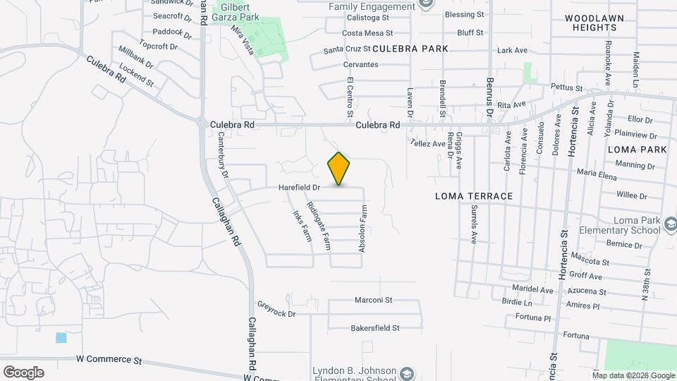 5402 Harefield Dr Map and Location Details