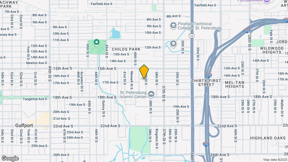 1645 39th St S Map and Location Details