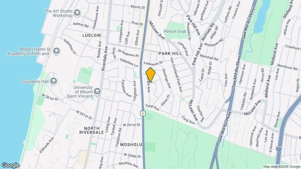 110 Bruce Ave Map and Location Details