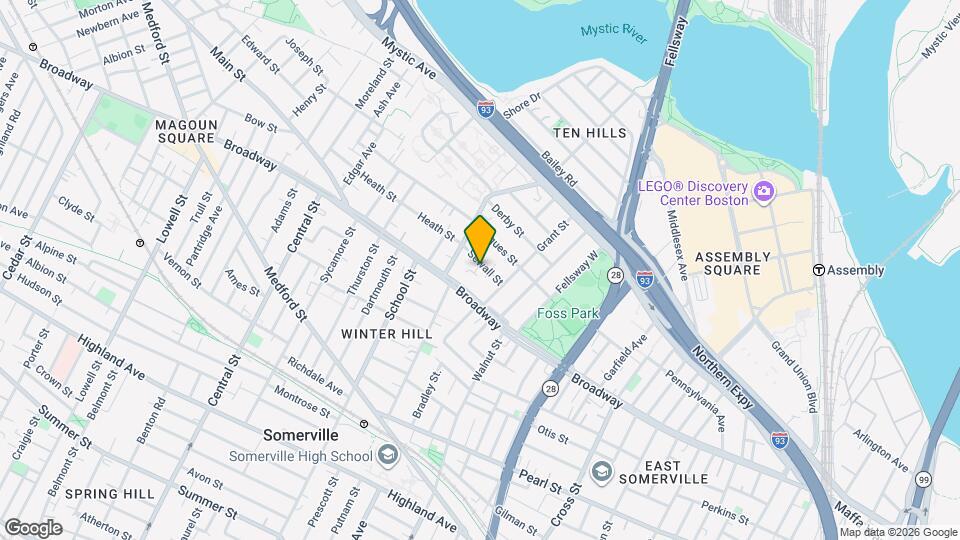 22 Sewall St Map and Location Details