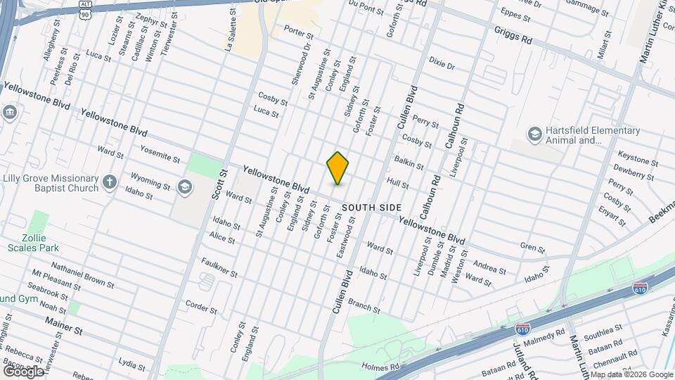 6625 Goforth St Map and Location Details
