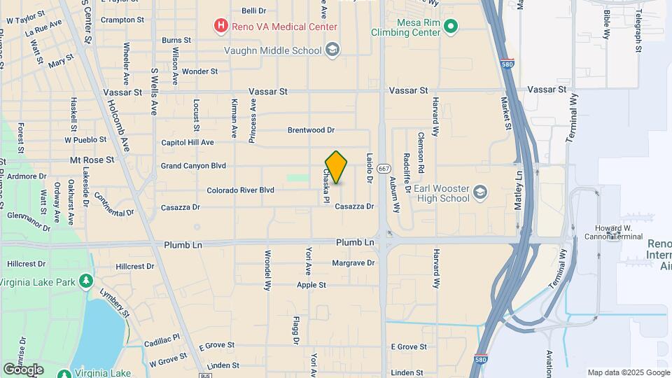 1725 Grassland Pl Mapa y Detalles de la Ubicación