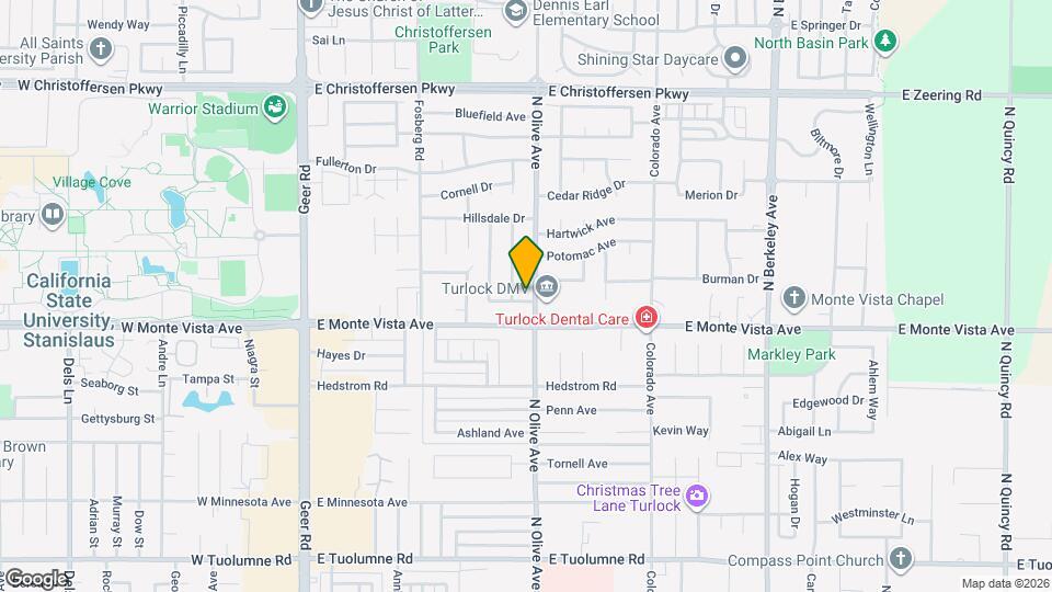 791 Newcomb Ave Map and Location Details