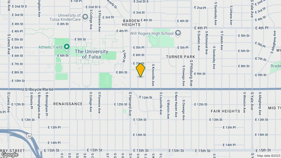 831 S Indianapolis Ave Map and Location Details
