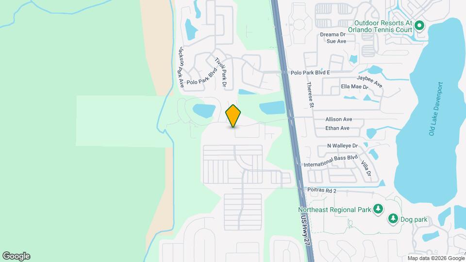 1232 Washington Palm Loop Map and Location Details