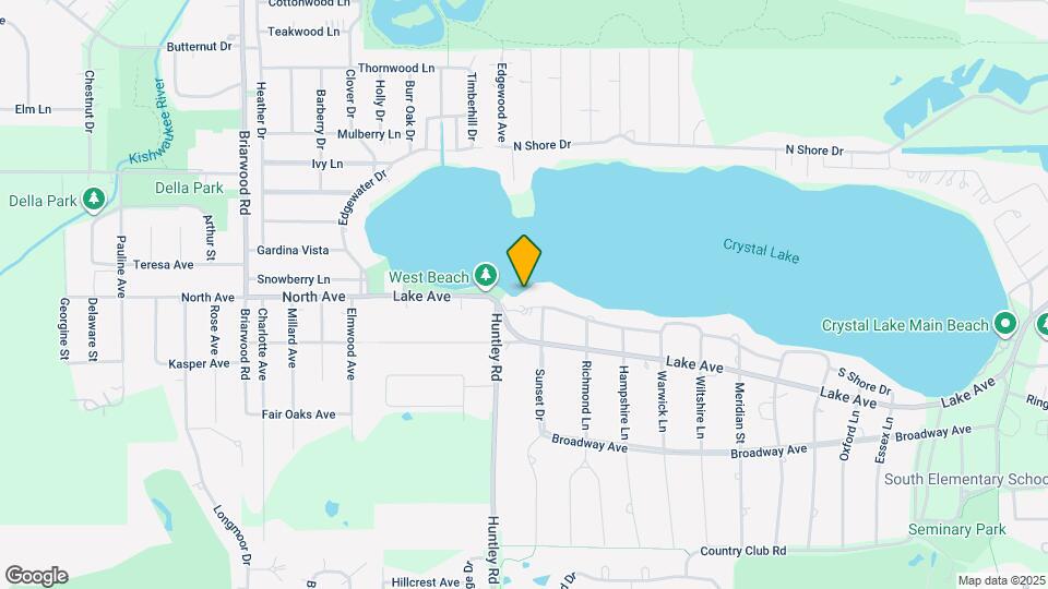 2140 S Shore Dr Map and Location Details