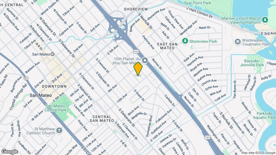 931 S Humboldt St Map and Location Details