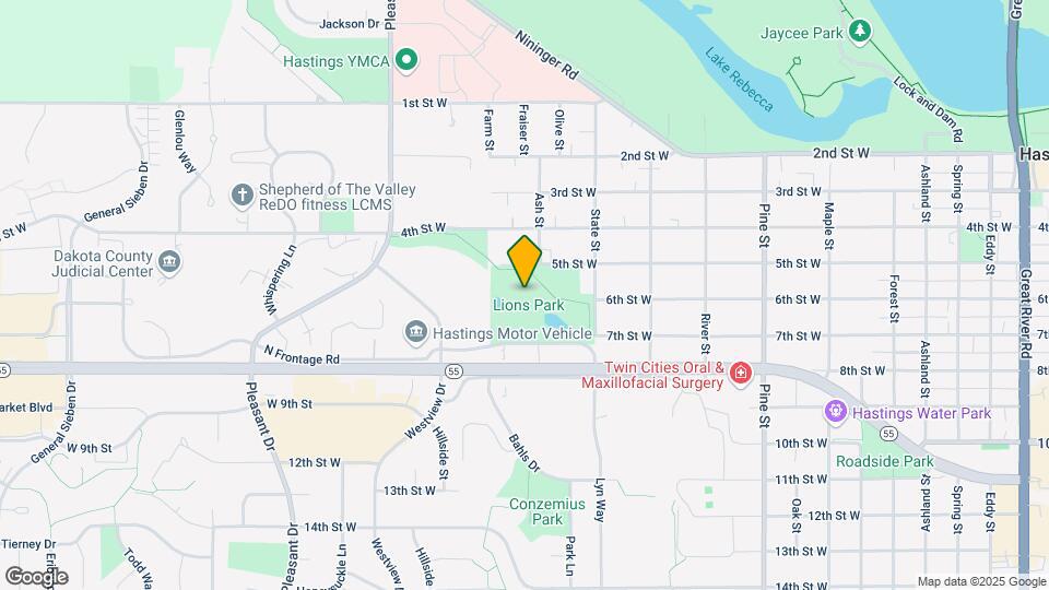 2140 Ridgepointe Dr Mapa y Detalles de la Ubicación