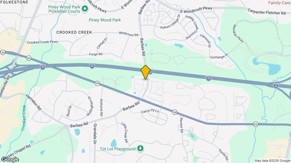 1001 Canary Pepper Dr Map and Location Details