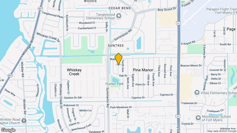 Avalanche Properties - Duplex Map and Location Details