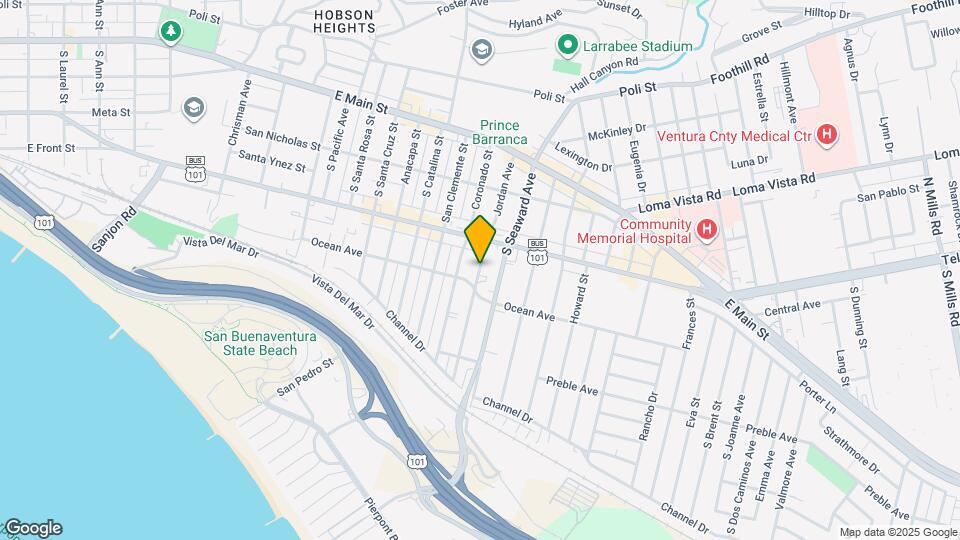 328 Jordan Ave Map and Location Details