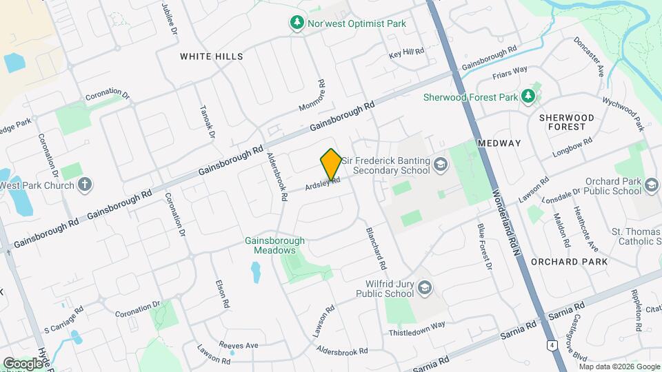 39 Ardsley Rd Map and Location Details