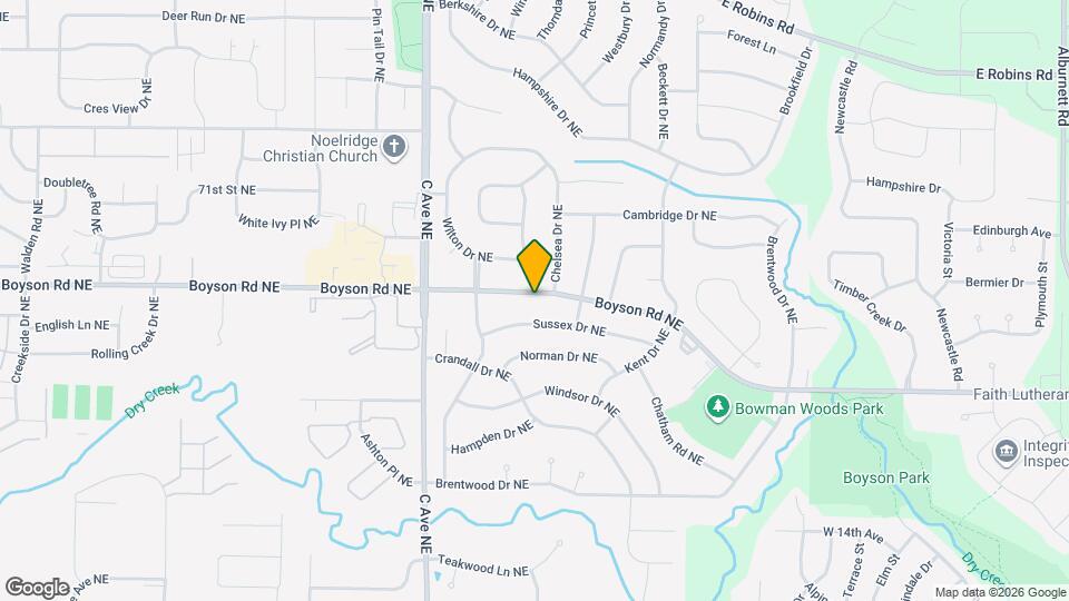 321 Boyson Rd NE Map and Location Details