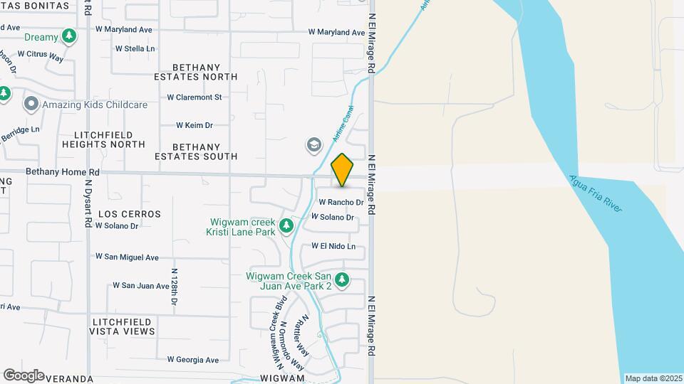 12343 W Palo Verde Dr Map and Location Details