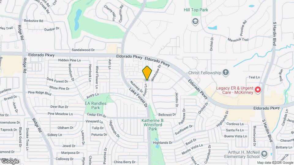 3209 Avery Ln Map and Location Details