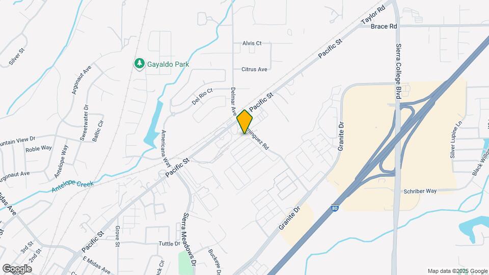 4436 Sierra Pine Way Map and Location Details