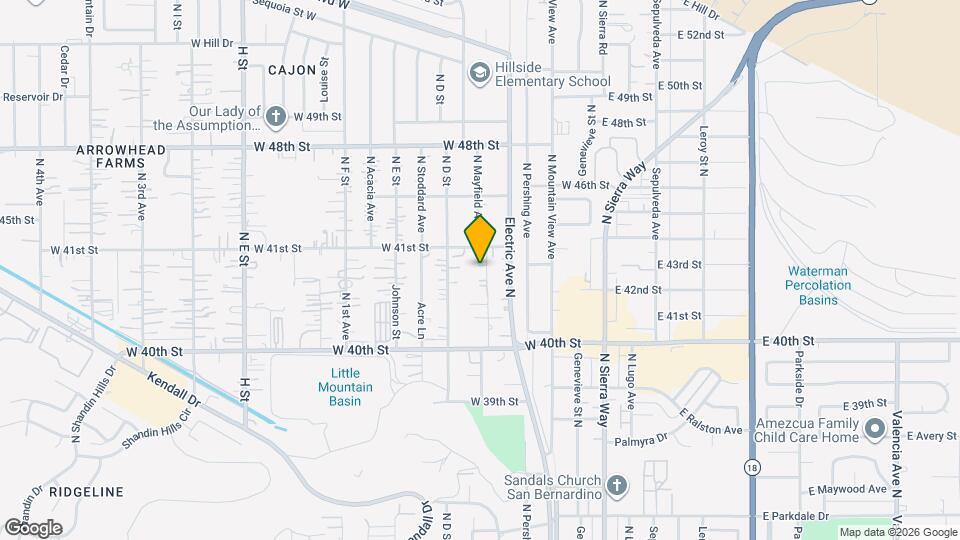 365 W 41st St Map and Location Details