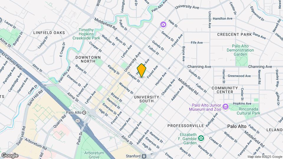 501 Forest Ave Map and Location Details