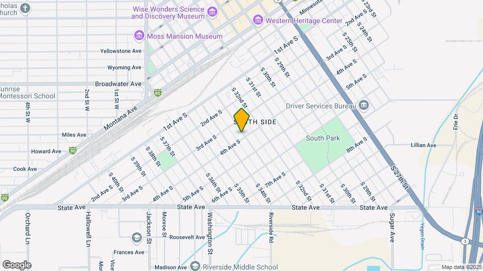 324 S 33rd St Map and Location Details