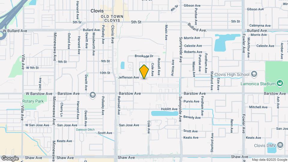 1020 Jefferson Ave Mapa y Detalles de la Ubicación