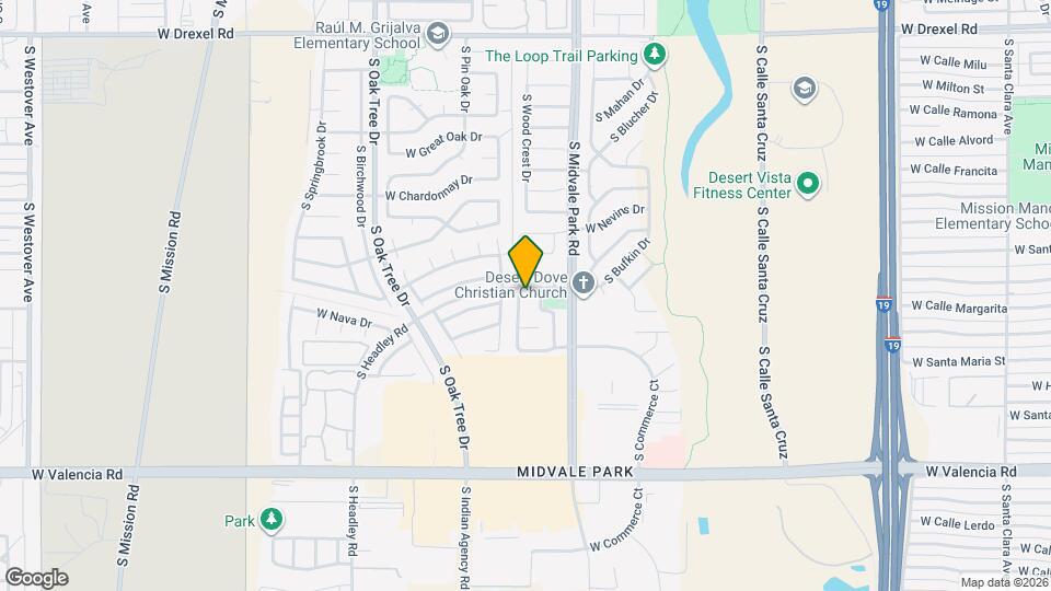 6181 S Candice Anne Dr Map and Location Details