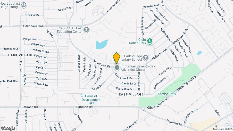 5823 Midcrown Dr Map and Location Details