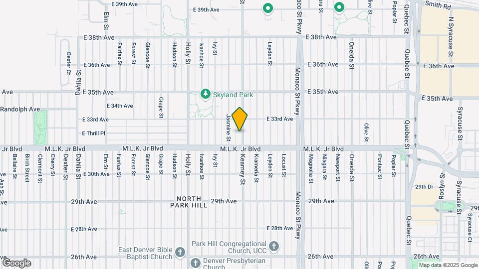 3243 Kearney St Map and Location Details