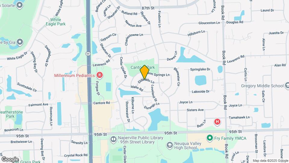 2546 Eldorado Ln Mapa y Detalles de la Ubicación