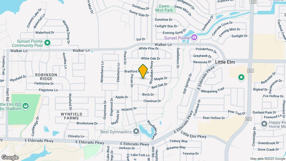 2232 Maple Dr Map and Location Details