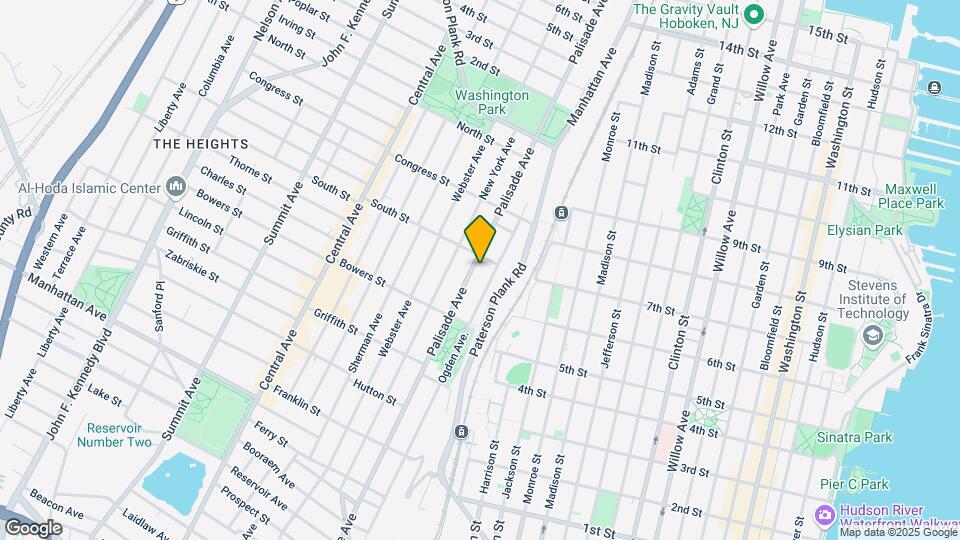 548 PALISADE Ave Mapa y Detalles de la Ubicación