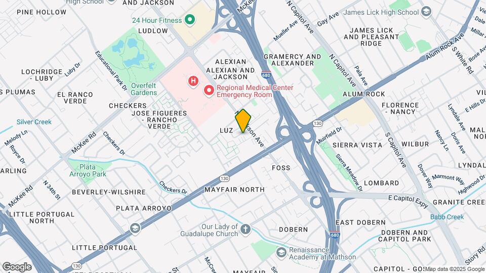 2245 Luz Ave Mapa y Detalles de la Ubicación