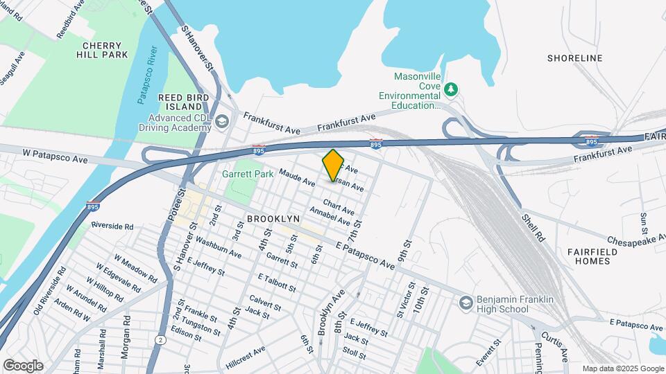538 Maude Ave Map and Location Details