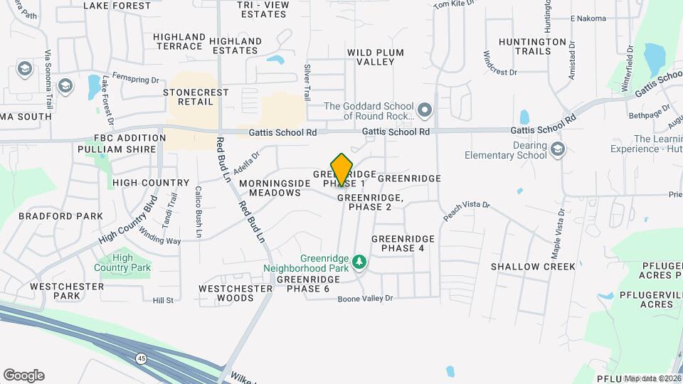 4302 Cisco Valley Dr Map and Location Details