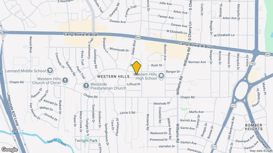 8258 Carrick St Map and Location Details