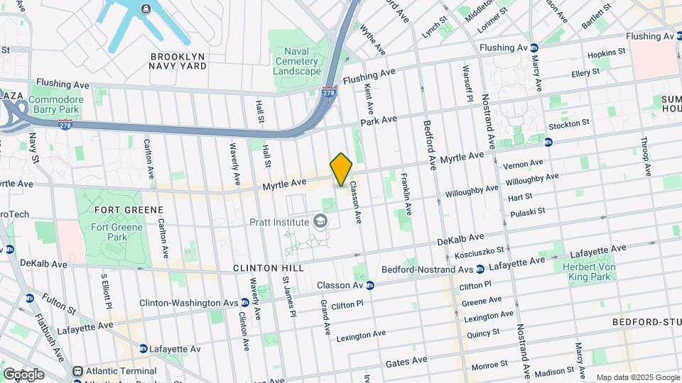 139 Emerson Pl Mapa y Detalles de la Ubicación
