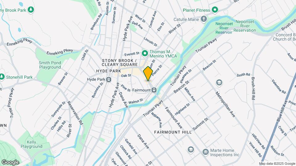 81-87 Fairmount Ave, Unit 8 Map and Location Details