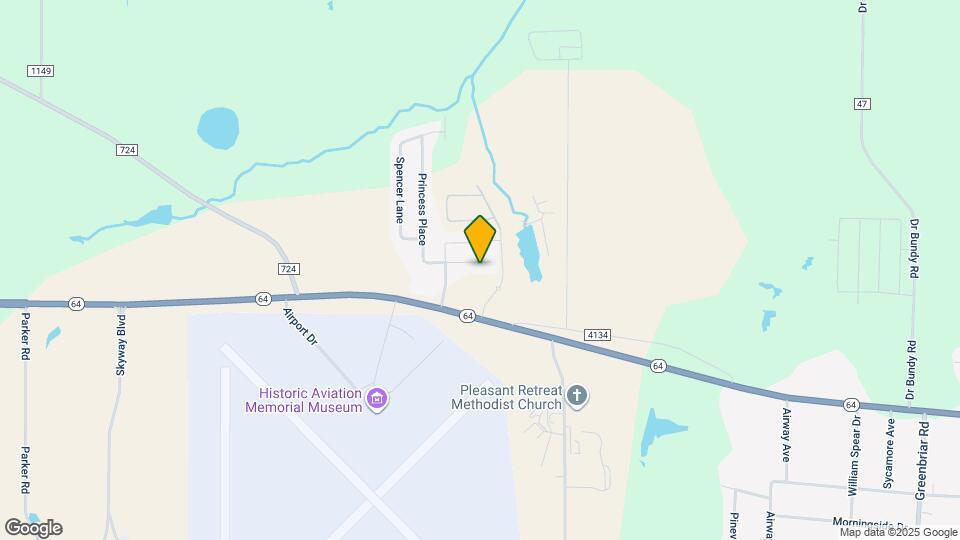 319 Princess Place Map and Location Details