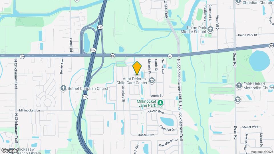 9355 Dearmont Ave Mapa y Detalles de la Ubicación