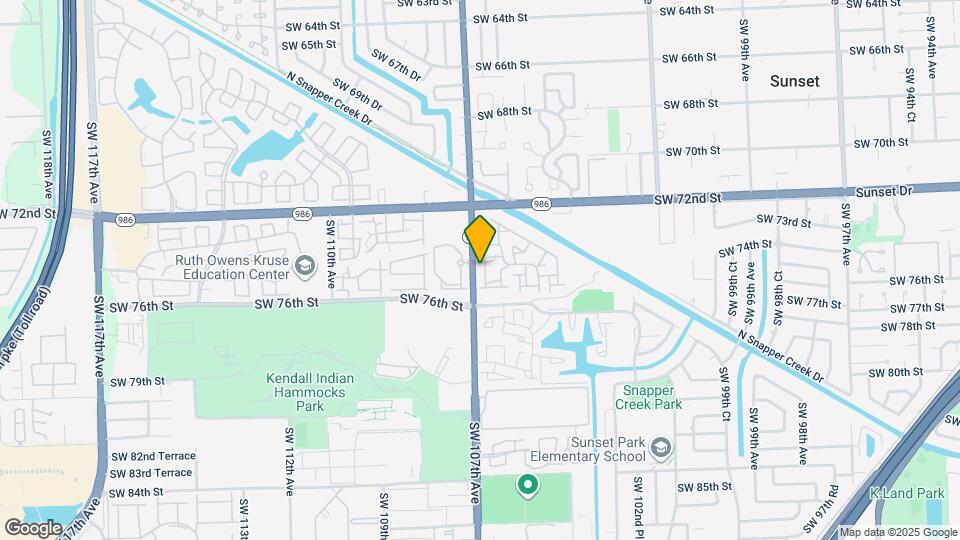7424 SW 106th Pl Map and Location Details