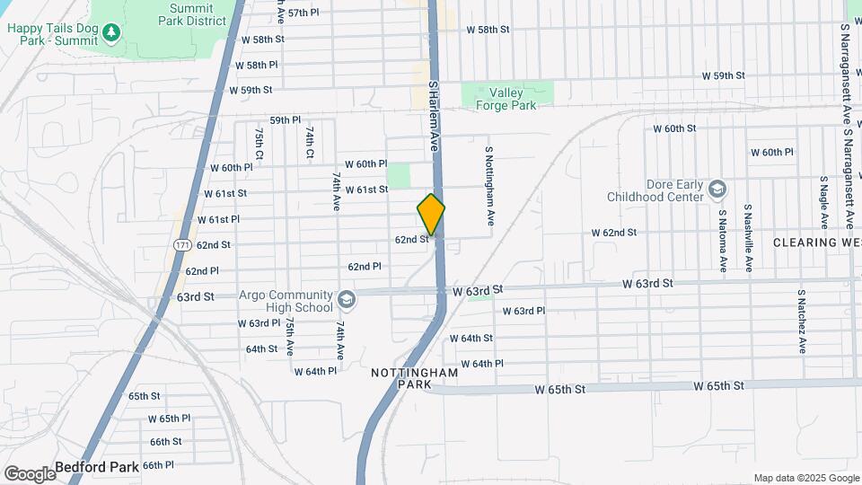 6200 S Harlem Ave Mapa y Detalles de la Ubicación