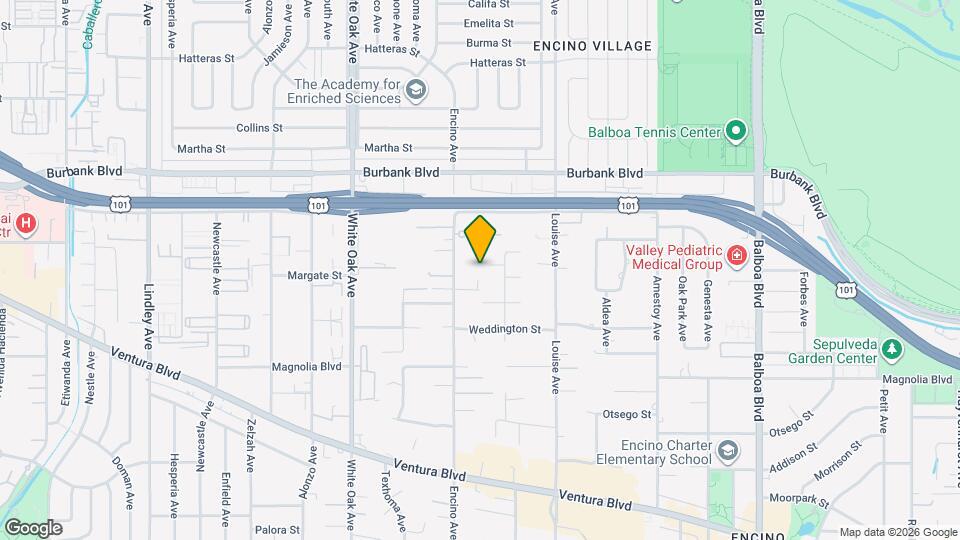 17424 Cumpston St Map and Location Details